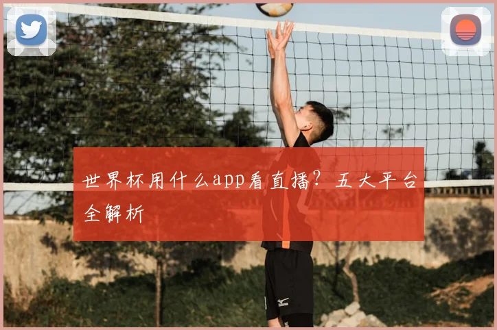 世界杯用什么app看直播？五大平台全解析